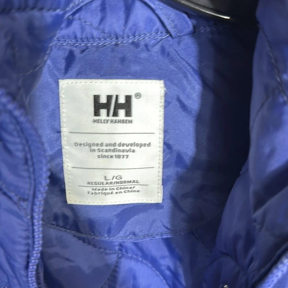 Helly Hansen PrimaLoft Quilted Jacket Size Large | Lightweight Warm Outdoor Coat